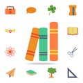 pile of books colored icon. Detailed set of colored education icons. Premium graphic design. One of the collection icons for Royalty Free Stock Photo