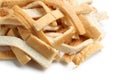 Pile of bread crusts Royalty Free Stock Photo