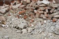 Construction debris Royalty Free Stock Photo
