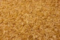 Pile of brown rice uncooked background Royalty Free Stock Photo