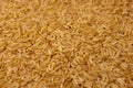 Pile of brown rice uncooked background Royalty Free Stock Photo