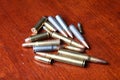 Pile of bullets Royalty Free Stock Photo