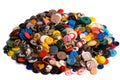 Pile of buttons