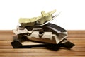 Pile of Cardboards Royalty Free Stock Photo