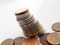 Pile of Change Royalty Free Stock Photo