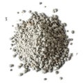 pile of chemical fertilizer isolated Royalty Free Stock Photo