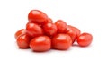 Pile Of Cherry Tomatoes Isolated On White