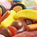 Pile of chewing candies