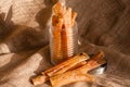 Pile Chewing sticks for dogs. Bundles of Air Dried beef tendons. Natural treats for large and small dogs
