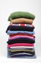 Pile of clothes Royalty Free Stock Photo