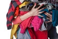 Pile of clothes Royalty Free Stock Photo