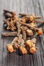 Pile cloves Royalty Free Stock Photo