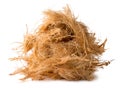 coconut husk fiber or coir Royalty Free Stock Photo