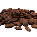 Pile Of Coffee Beans - 3D rendering