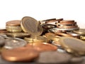 Pile of coins Royalty Free Stock Photo