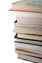 Pile of College Text Books Royalty Free Stock Photo