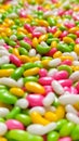 Pile of colorful candy beans Royalty Free Stock Photo