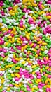 Pile of colorful candy beans Royalty Free Stock Photo