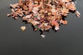 Pile of colorful pencil shavings Royalty Free Stock Photo