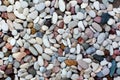Pile of colorful stones background Royalty Free Stock Photo