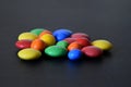 Pile of colorful sweet bonbons