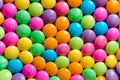 Pile of colorful sweet candy chocolates coated background. colourful collection Royalty Free Stock Photo