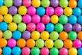 Pile of colorful sweet candy chocolates coated background. colourful collection Royalty Free Stock Photo