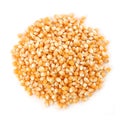 Pile of corn seeds Royalty Free Stock Photo