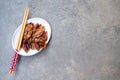 Pile of deep fried squid Royalty Free Stock Photo