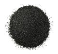 Pile of crushed anthracite Royalty Free Stock Photo