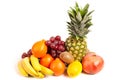 Pile of delicious tropical fruits Royalty Free Stock Photo