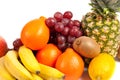 Pile of delicious tropical fruits Royalty Free Stock Photo