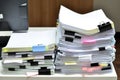 Pile of Documents Royalty Free Stock Photo