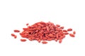 pile of dried goji berries (Chinese wolfberry) Royalty Free Stock Photo