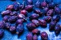 Pile of dried rose hips . Country house style. Authentically