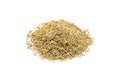 Pile of dried thyme Royalty Free Stock Photo