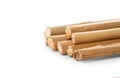 Pile of dry bamboo sticks Royalty Free Stock Photo