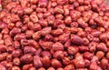 Pile Of Dry Red Dates Royalty Free Stock Photo