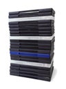 Pile of DVD Royalty Free Stock Photo