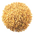 Pile of fenugreek seeds Trigonella species or shambala Royalty Free Stock Photo