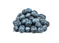 Pile fresh blueberries Royalty Free Stock Photo