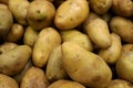 Pile of Fresh Law Potatoes with Selective Focus Royalty Free Stock Photo