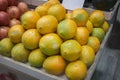 A pile of fresh Papaya fruits Royalty Free Stock Photo