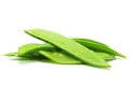 Pile of fresh snap peas Royalty Free Stock Photo