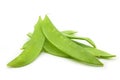 Pile of fresh snap peas Royalty Free Stock Photo