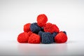Pile of fruit flavored gummy candy Royalty Free Stock Photo