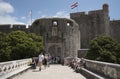 The Pile Gate entrance to the Old Town Dubrovnik Croatia Royalty Free Stock Photo