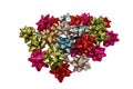 Pile of gift bows Royalty Free Stock Photo