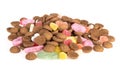 Pile of ginger nuts. Candy at Dutch Sinterklaas event Royalty Free Stock Photo