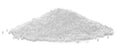 Pile of granular mineral fertilizer isolated on white Royalty Free Stock Photo